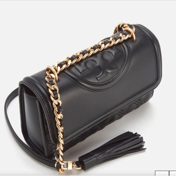 Tory Burch Fleming Small Quilted Leather Convertible Shoulder Bag - Picture 6 of 14